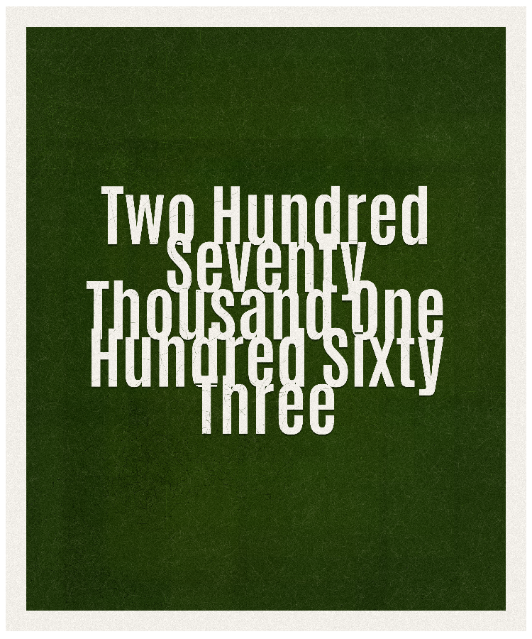 Count #270163