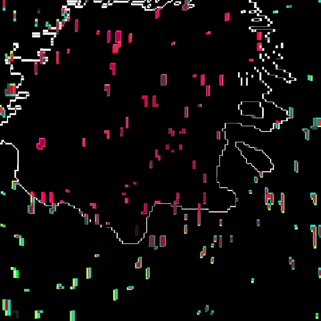 Pixel Topography #7