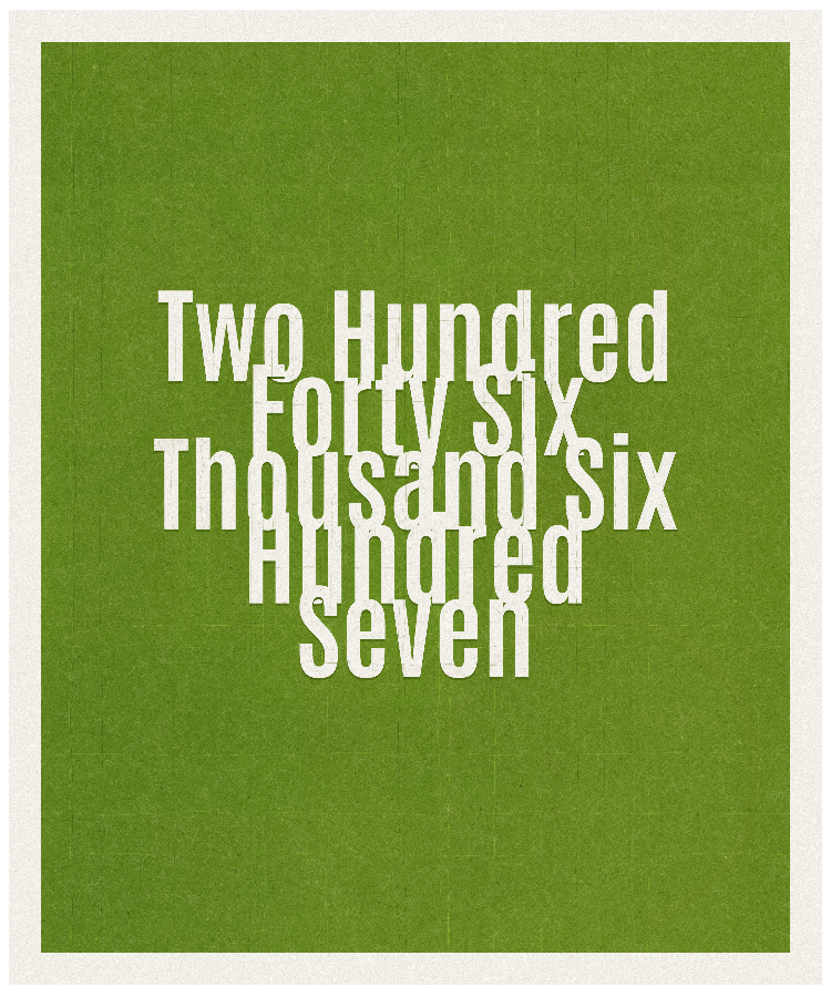 Count #246607