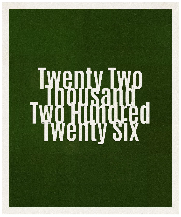Count #22226