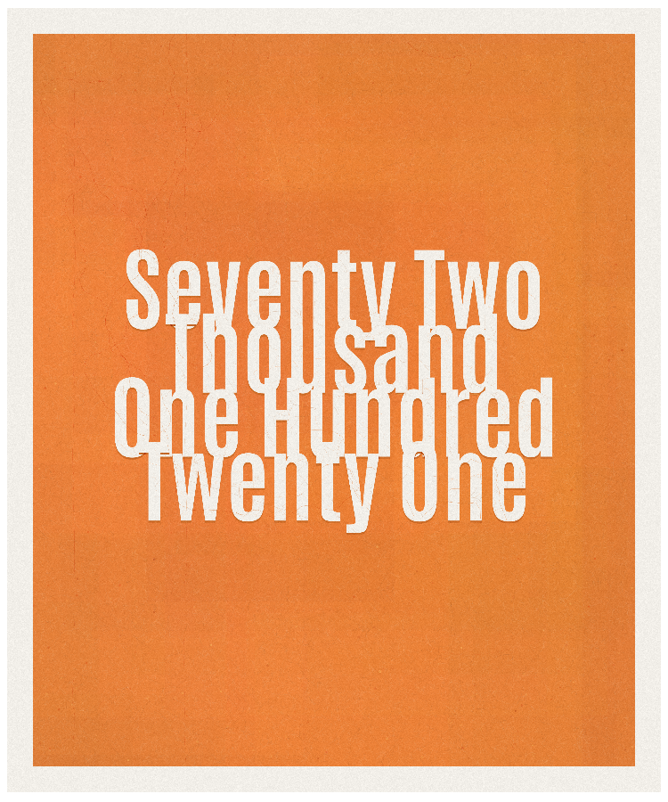 Count #72121