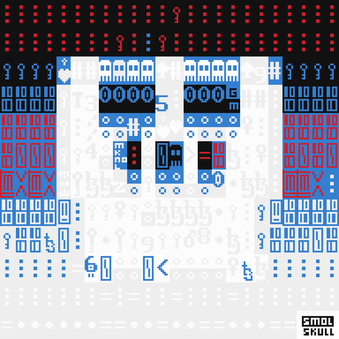 ASCII-SMOLSKULL #4