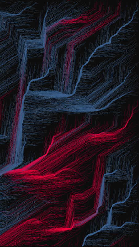 Algoscapes | Rock-face #423