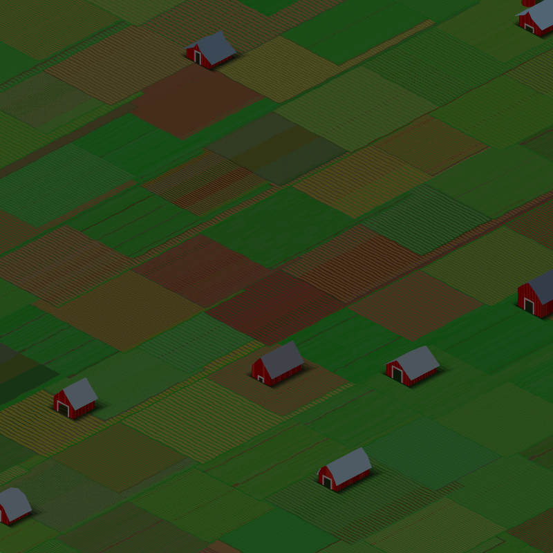 RED FARMS IN A QUIET COUNTY #4