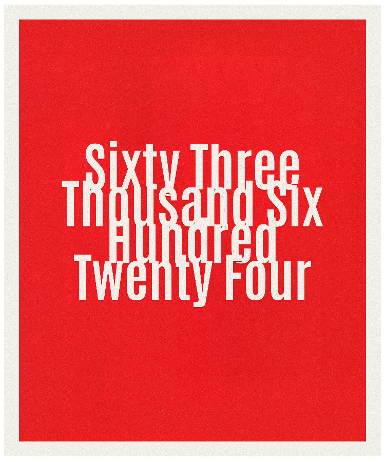 Count #63624