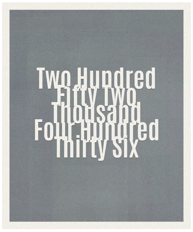 Count #252436