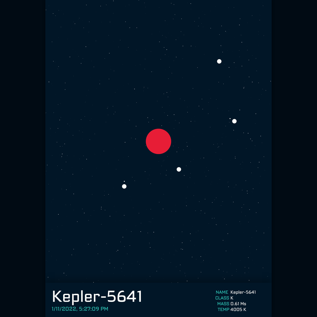 PLANETARY SYSTEM #117