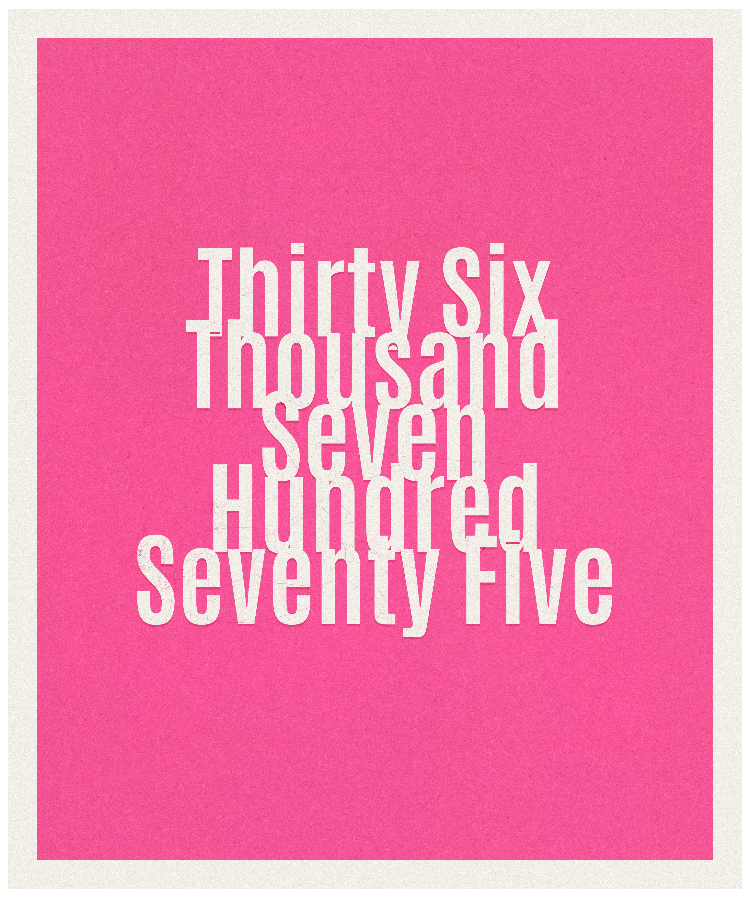 Count #36775