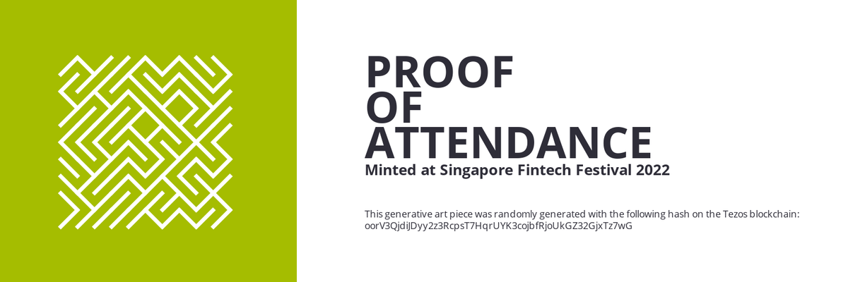 SFF2022 Proof of Attendance Token #262