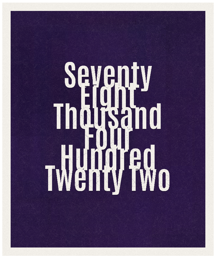 Count #78422