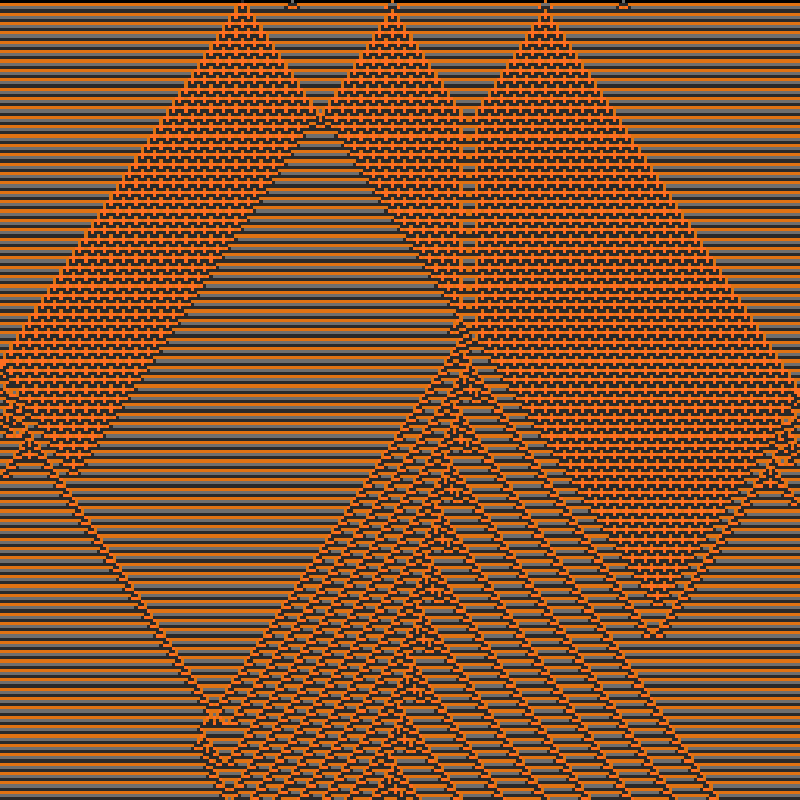 Totalistic Cellular Automata #25