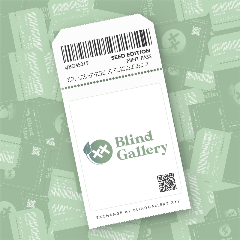 Blind Gallery Mint Pass (Seed Edition) #38