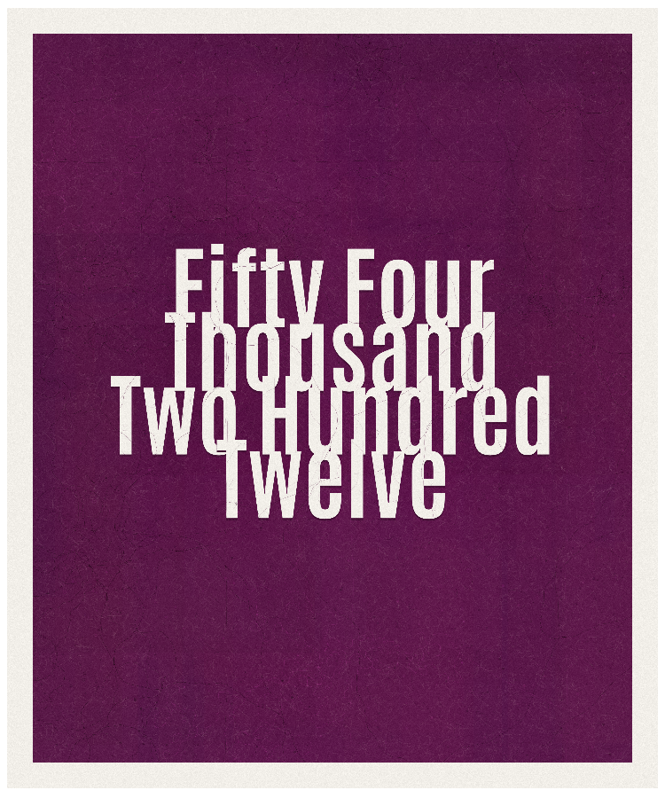 Count #54212