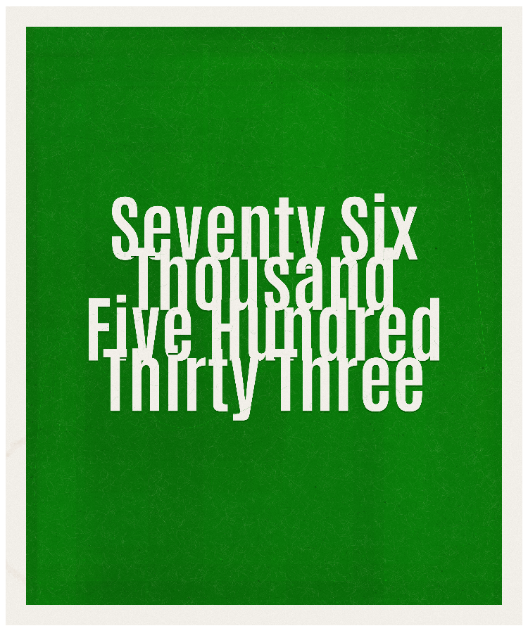 Count #76533