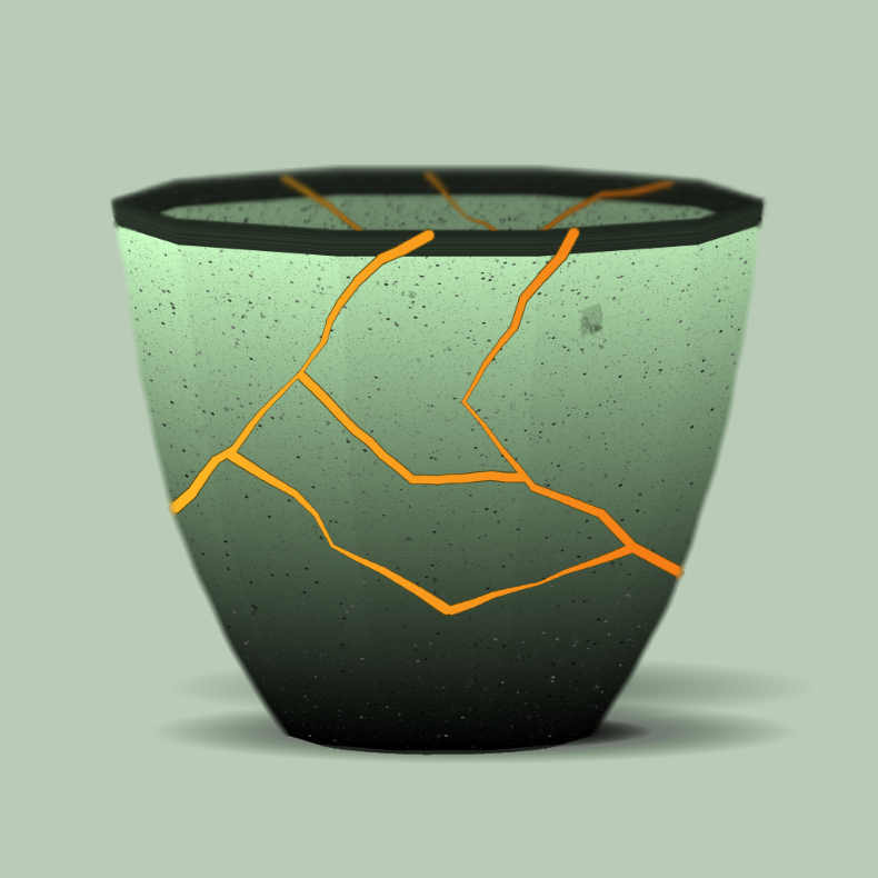 Kintsugi Pottery #30