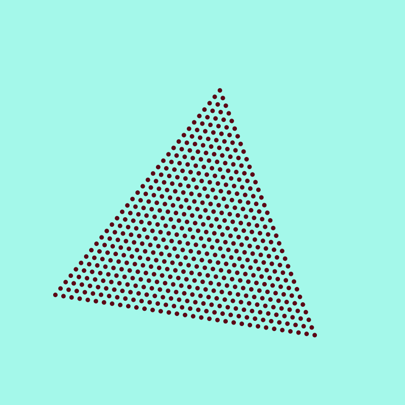 Triangle Color Study #12