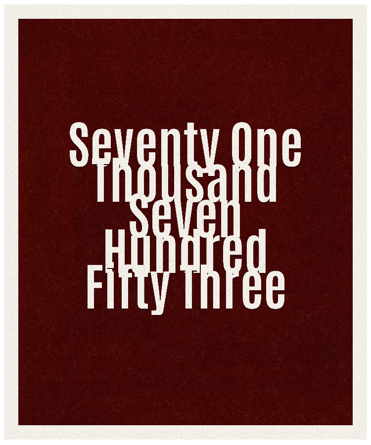 Count #71753