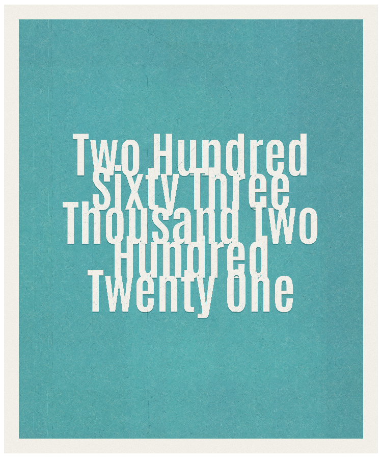 Count #263221