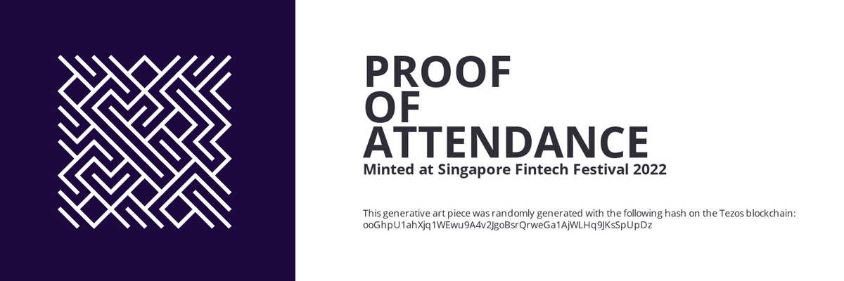 SFF2022 Proof of Attendance Token #133