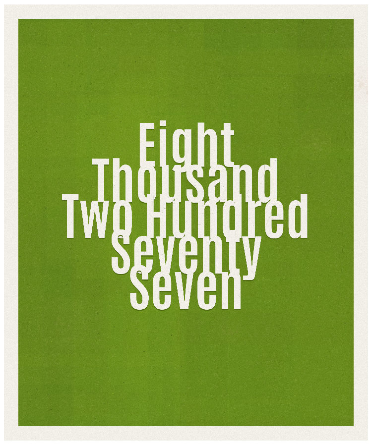 Count #8277