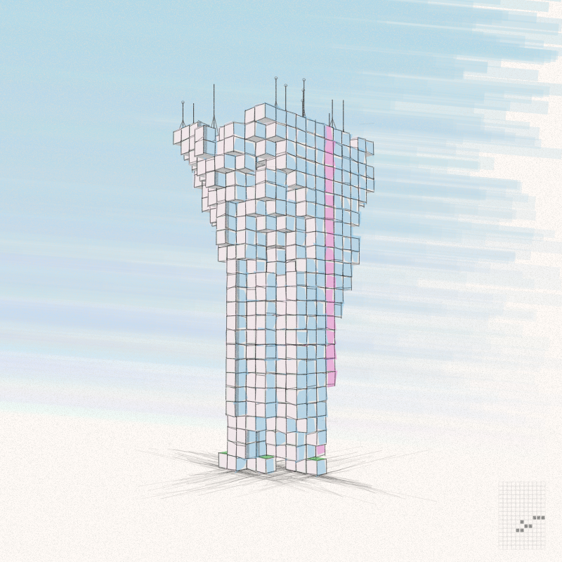 Cellular Skyscrapers #87