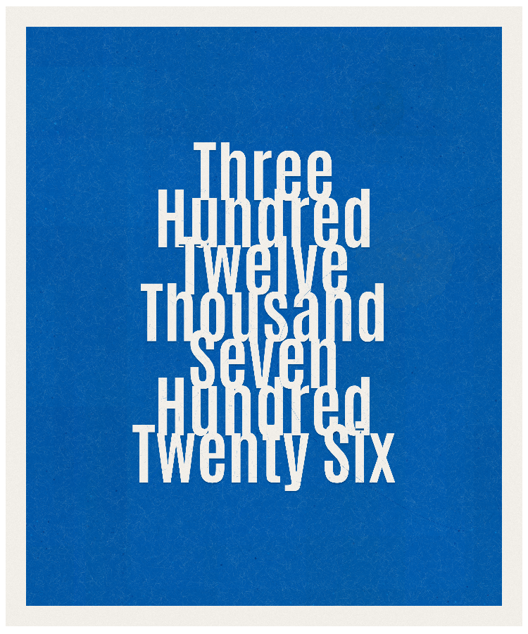 Count #312726