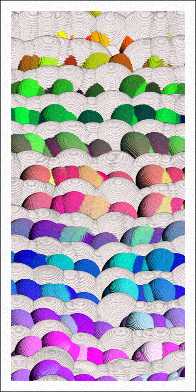 Balloon Field on Clouds #55