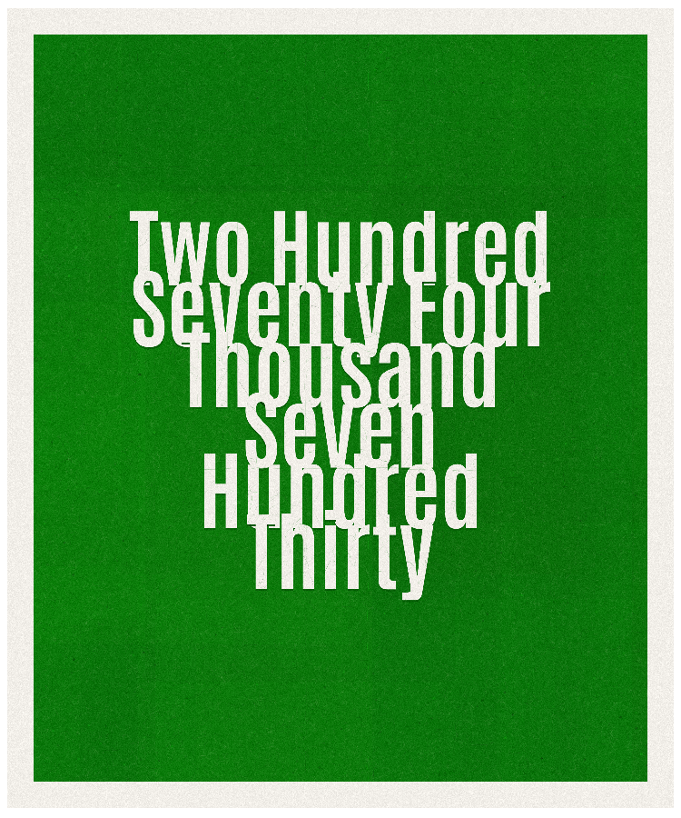 Count #274730