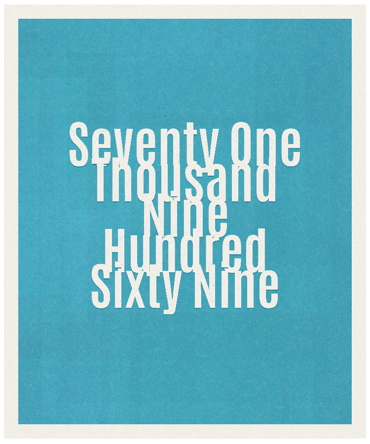 Count #71969