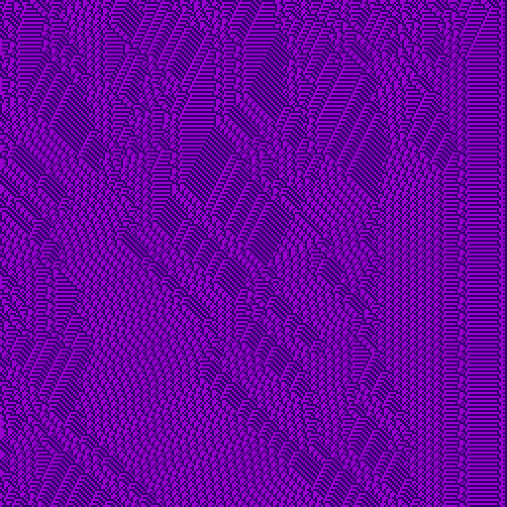 Blending Neighbors Cellular Automata #35