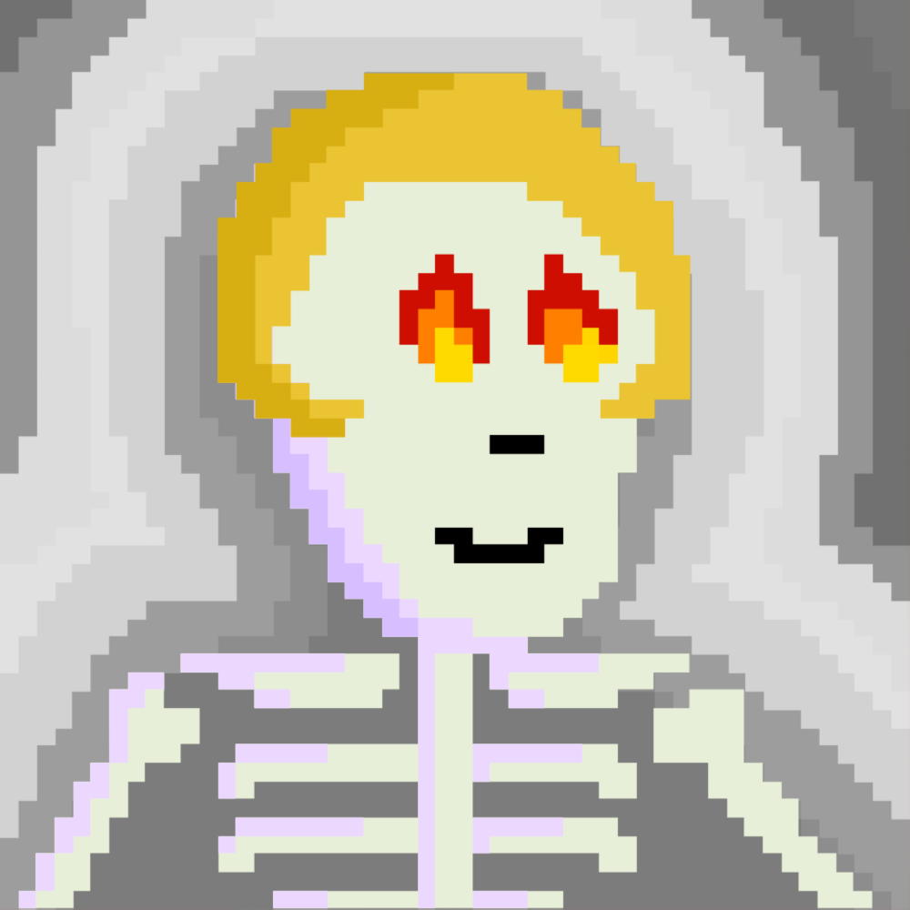 PIXEL SKULLETTI 1 #145