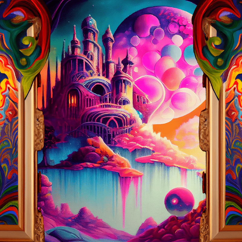 AI Psychedelic City #3