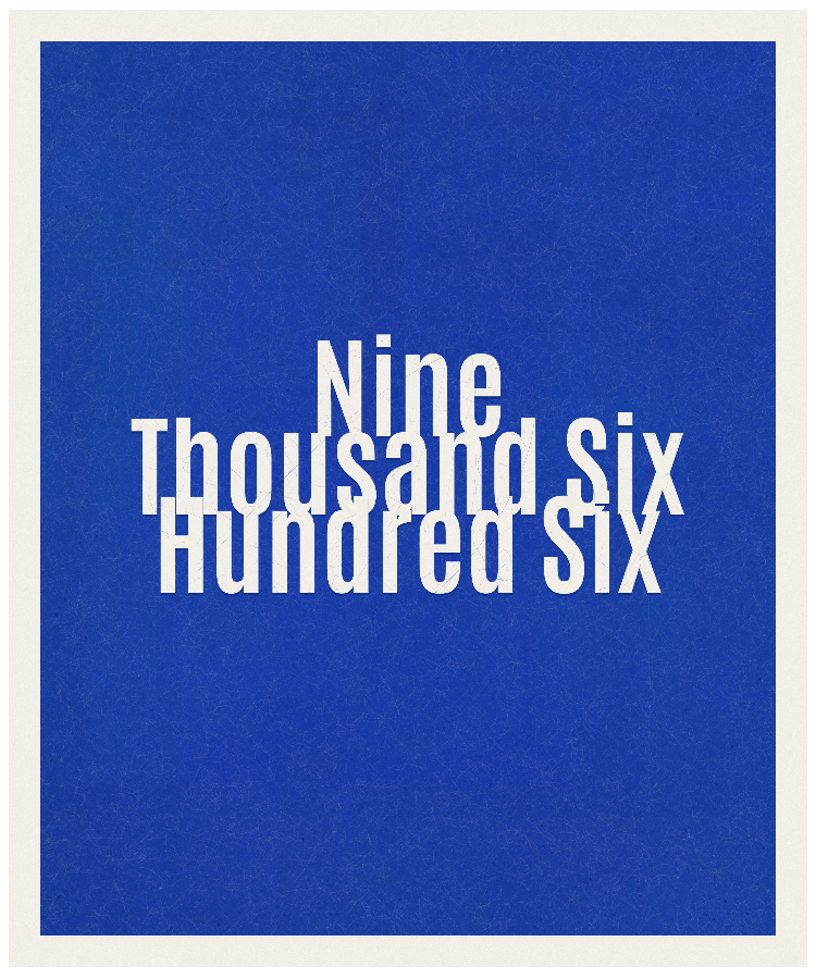 Count #9606