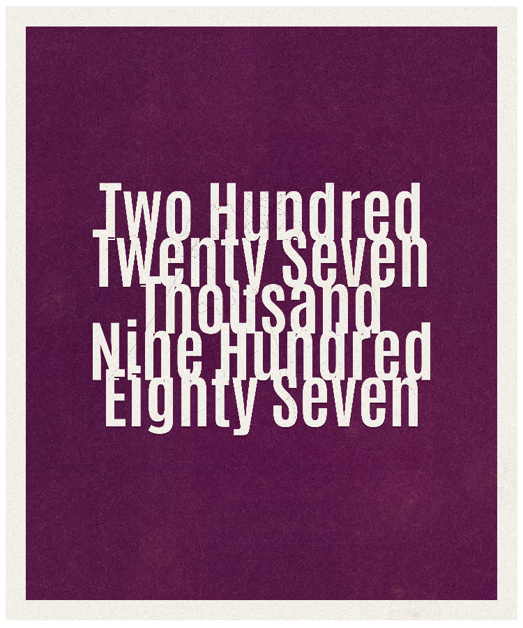 Count #227987