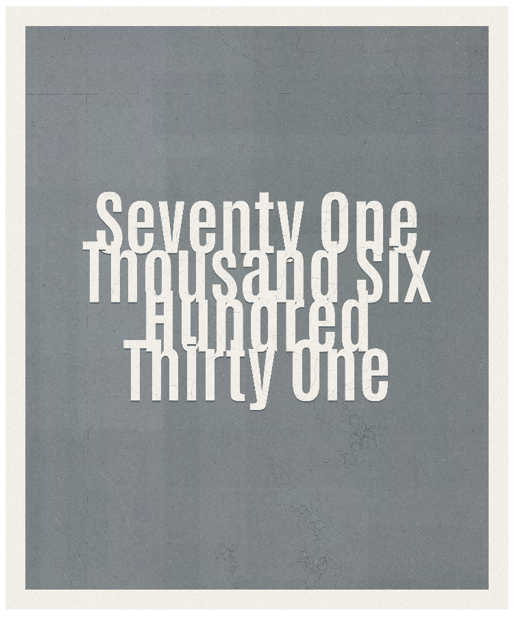 Count #71631