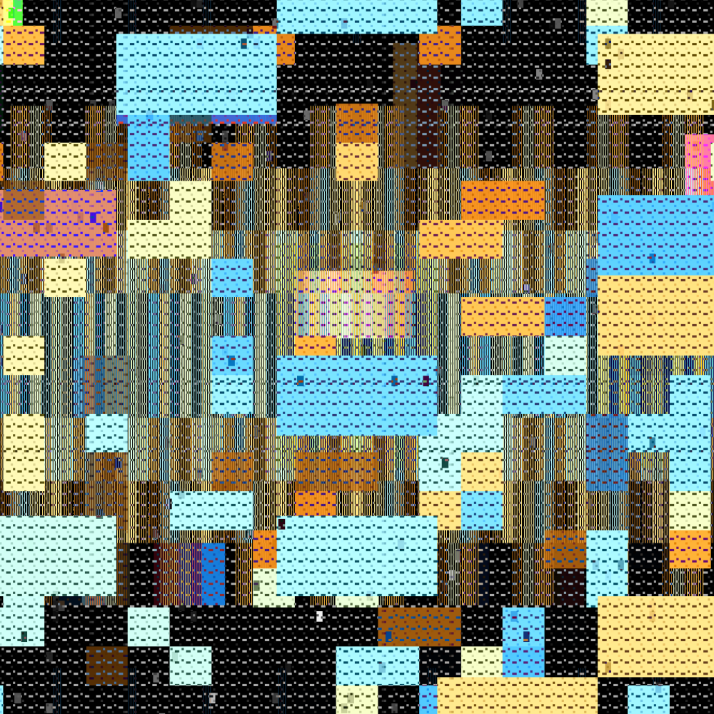 A Pixelated Dream Accumulations #24