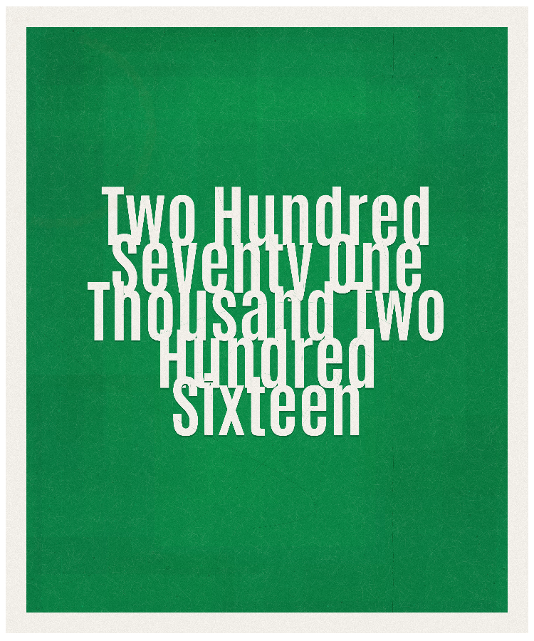 Count #271216