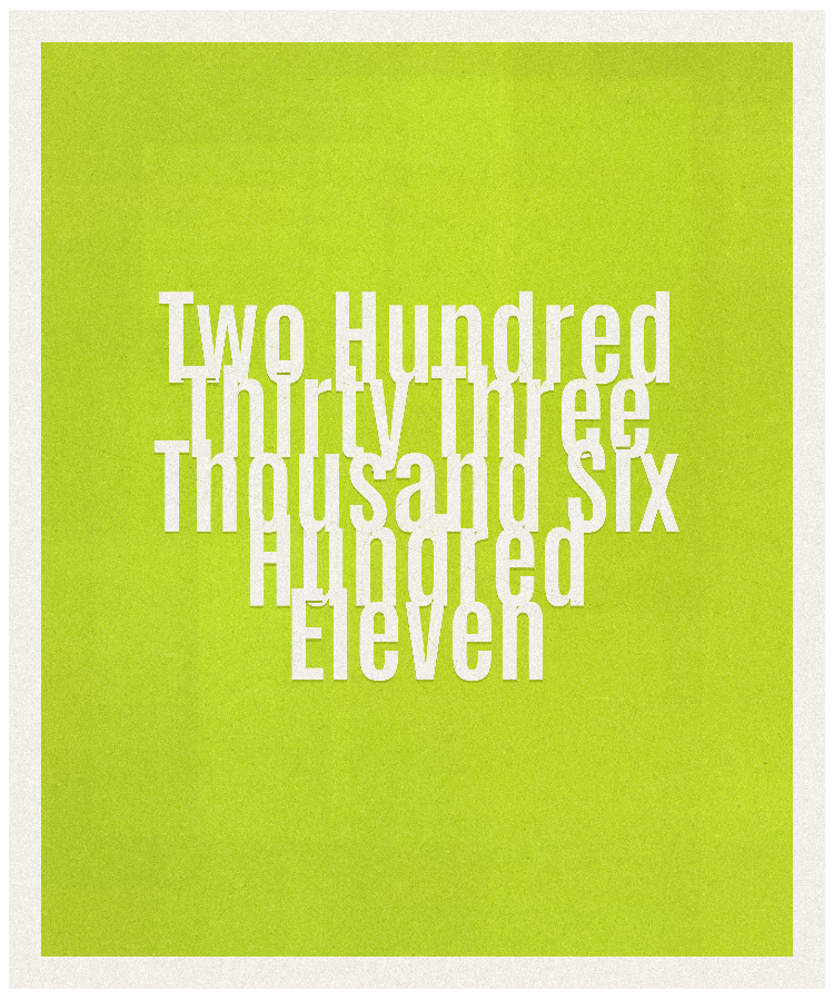 Count #233611