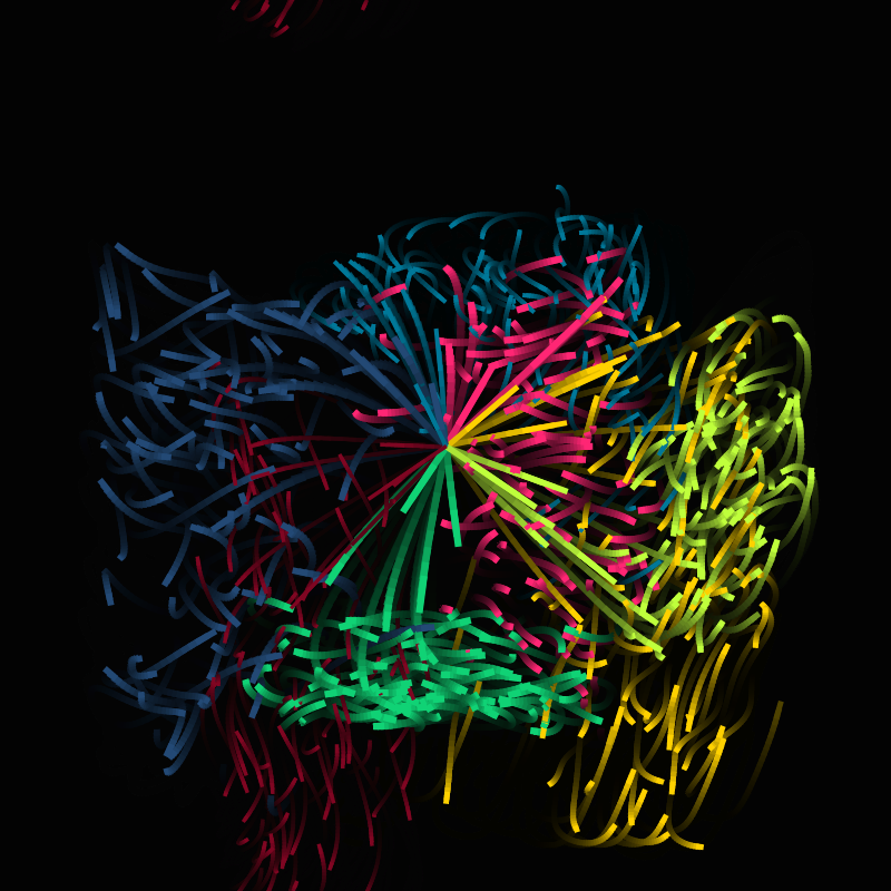 Procedurally generated particles #9