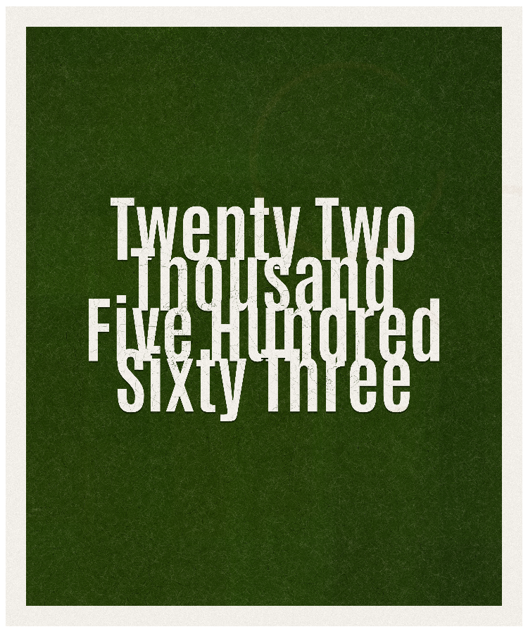 Count #22563