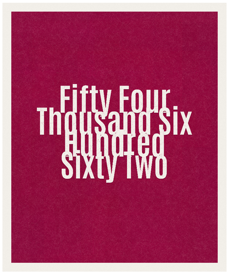 Count #54662