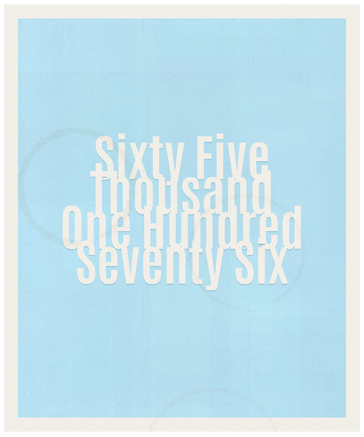 Count #65176