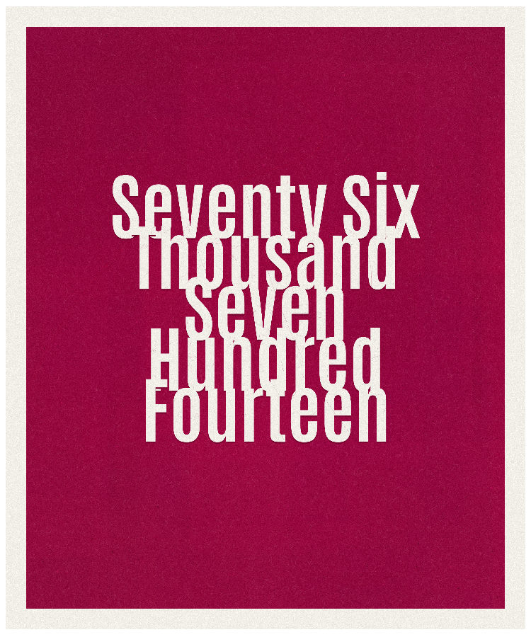 Count #76714