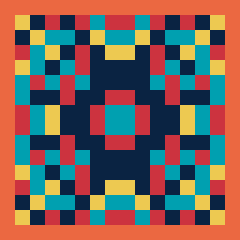 Pixel Mandala #24