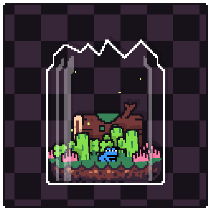 Toad Terrarium #251