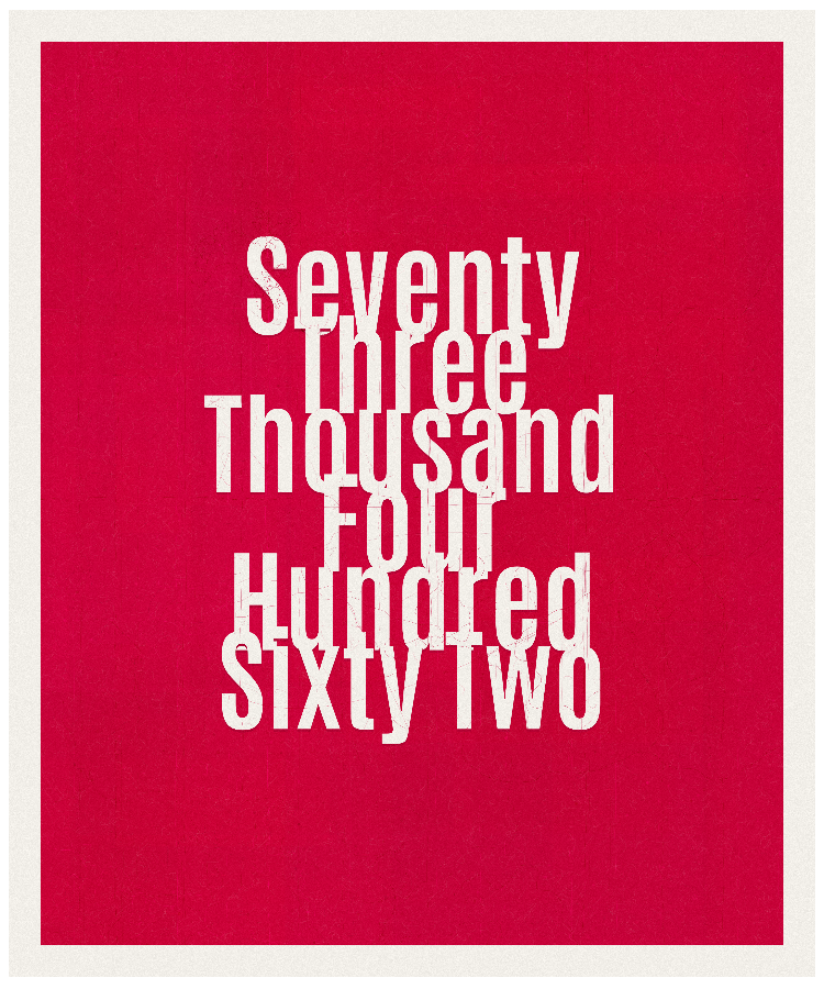 Count #73462