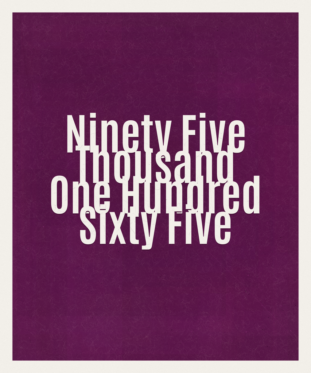 Count #95165