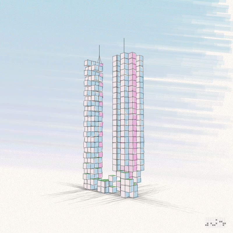 Cellular Skyscrapers #201