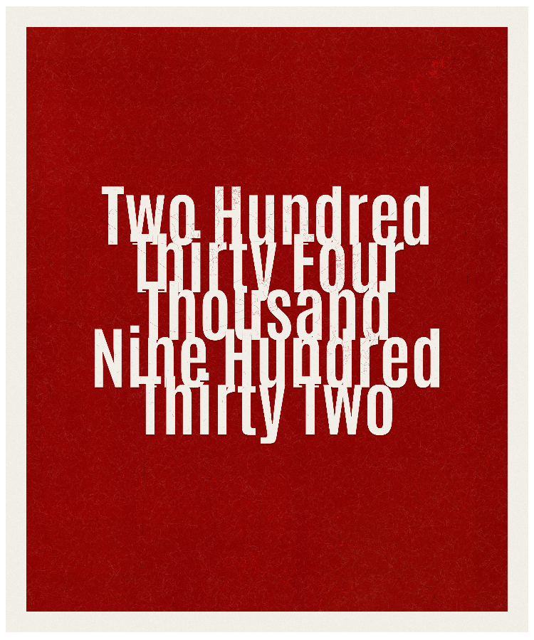 Count #234932