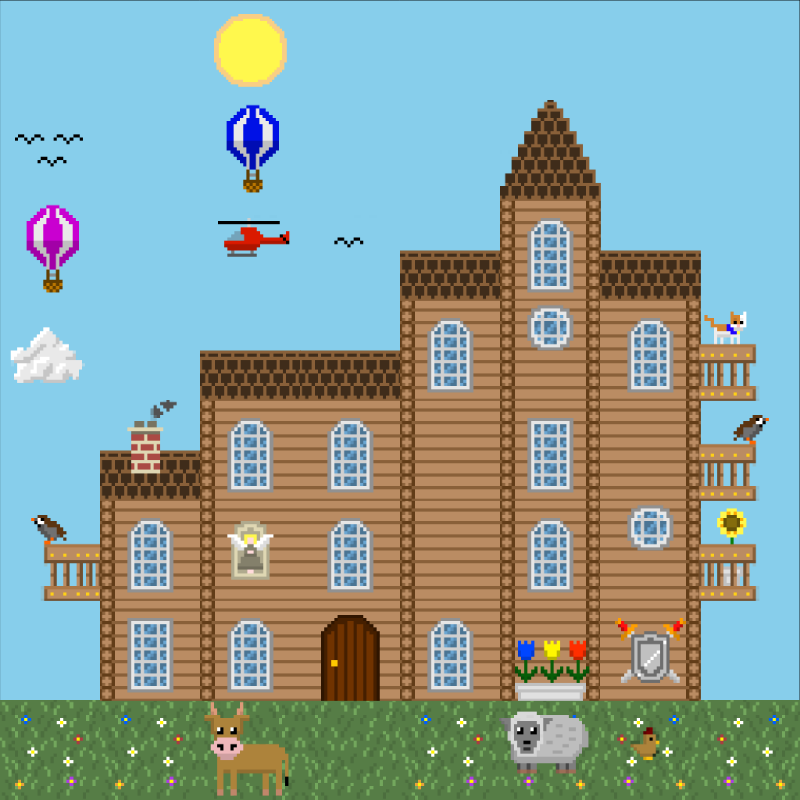 2D Mansion #466